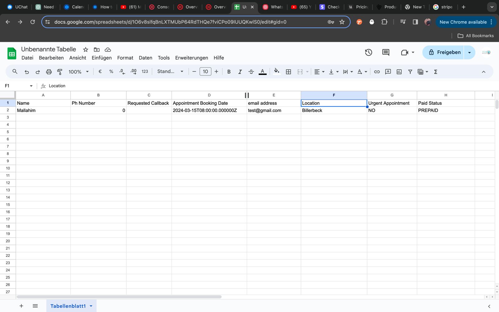WhatsApp Appointment Booking Bot with Calendly & Stripe gallery